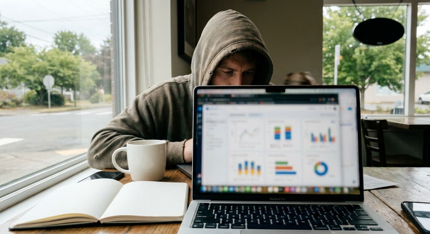 Écran affichant un tableau de bord d'audit SEO d'un site web avec graphiques